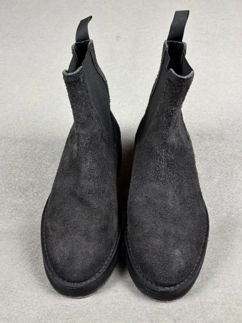 Yeezy Season 6 Black Suede Chelsea Boots EU 40